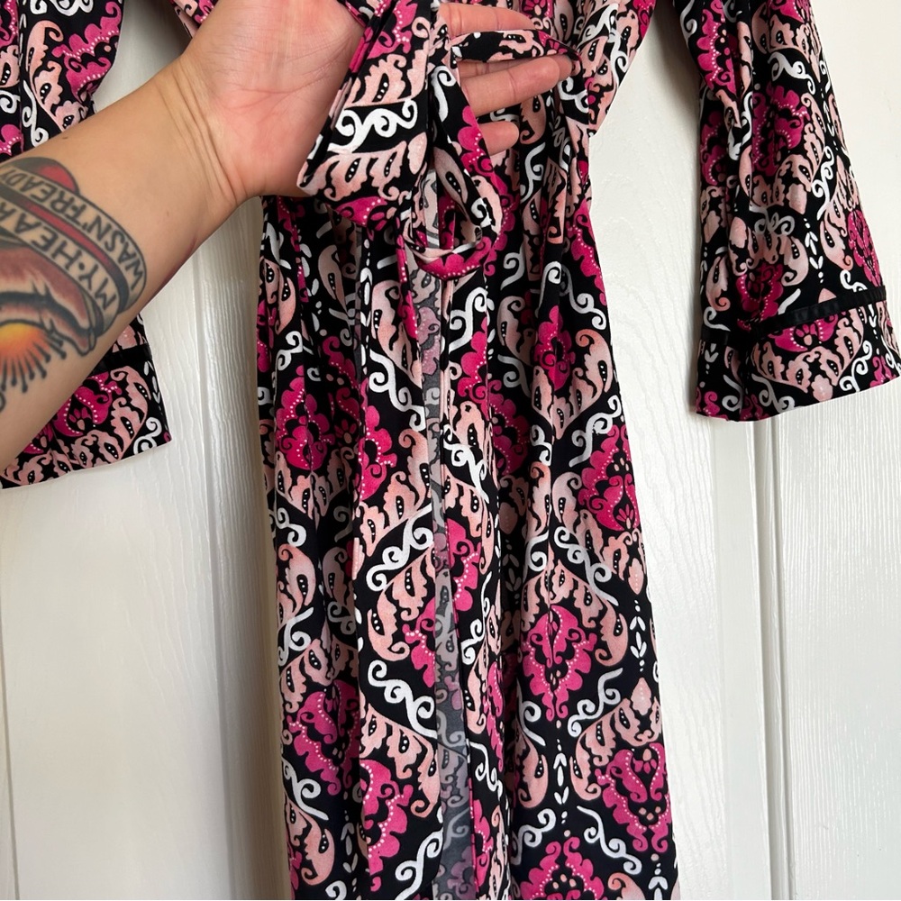 Linea Donatella Floral Robe S/M - Picture 7 of 7